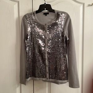 Front button sweater